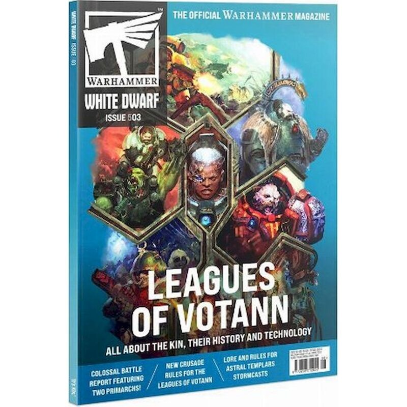 GAMES WORKSHOP Warhammer 40K – White Dwarf Magazine Issue 503 (WD08-60)