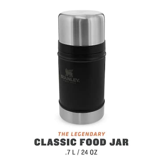 The Legendary Classic Food Jar 0.70l Matte Black image 0
