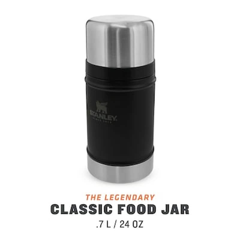 The Legendary Classic Food Jar 0.70l Matte Black