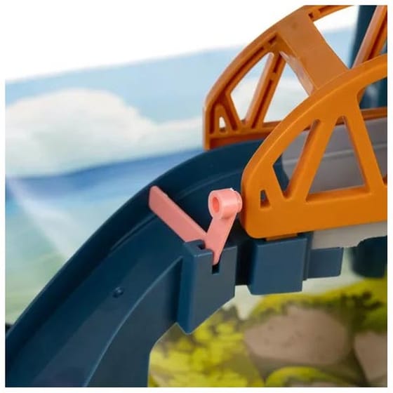 Παιδική Αγωνιστική Πίστα Αυτοκινητόδρομος Στο Βουνό Με Σπηλιά Λιονταριού image 6