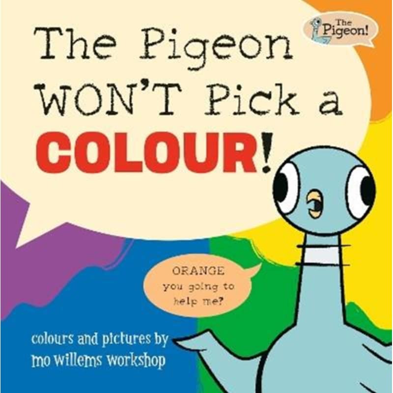 The Pigeon WONT Pick a Colour!
