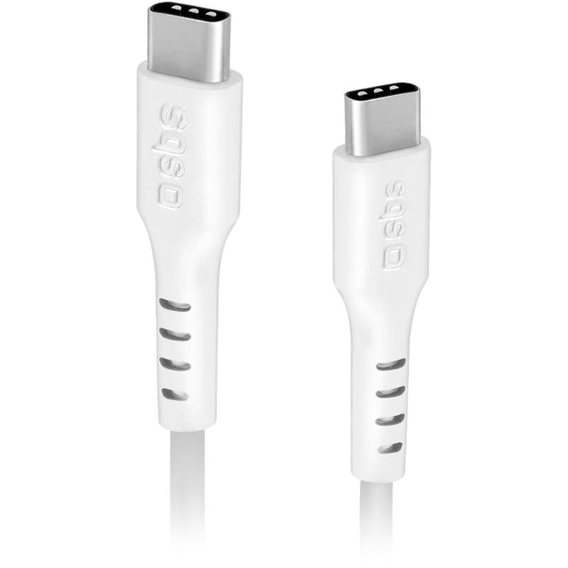 Καλώδιο δεδομένων SBS Data Cable USB-C σε USB-C 25W 1.5m - White