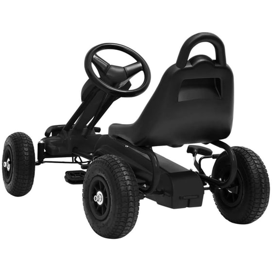Παιδικό Go Kart με πετάλια Vidaxl Μαύρο image 2