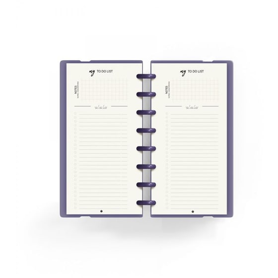 Σημειωματάριο Planner Carchivo Week & Checklist Μωβ image 3