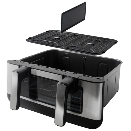 ROHNSON R-2871 2400 W 10 L Μαύρη Φριτέζα Αέρος image 2