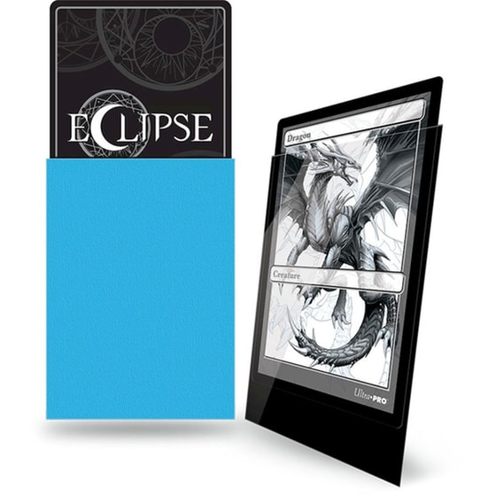 Ultra Pro Card Sleeves Standard Size - Pro-gloss Sky Blue (100 Sleeves) image 1