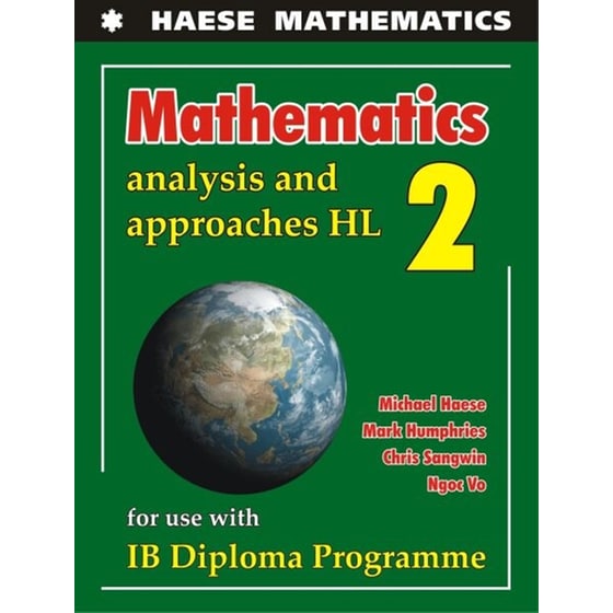 Analysis and Approaches HL - Textbook Michael Haese image 0
