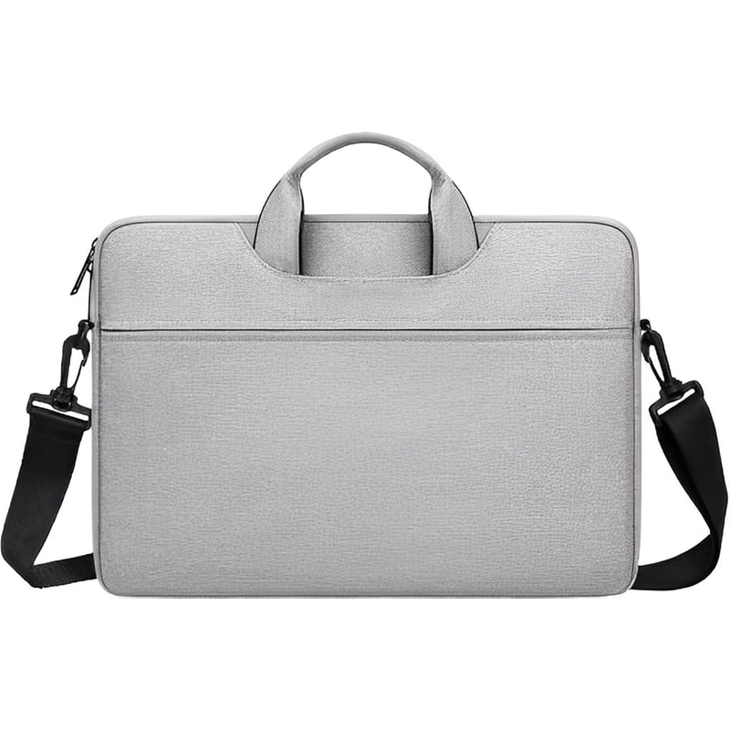 DEVIA Τσάντα Laptop Devia Justyle Hand Bag 14.2 Αδιάβροχη - Ανοιχτό Γκρι