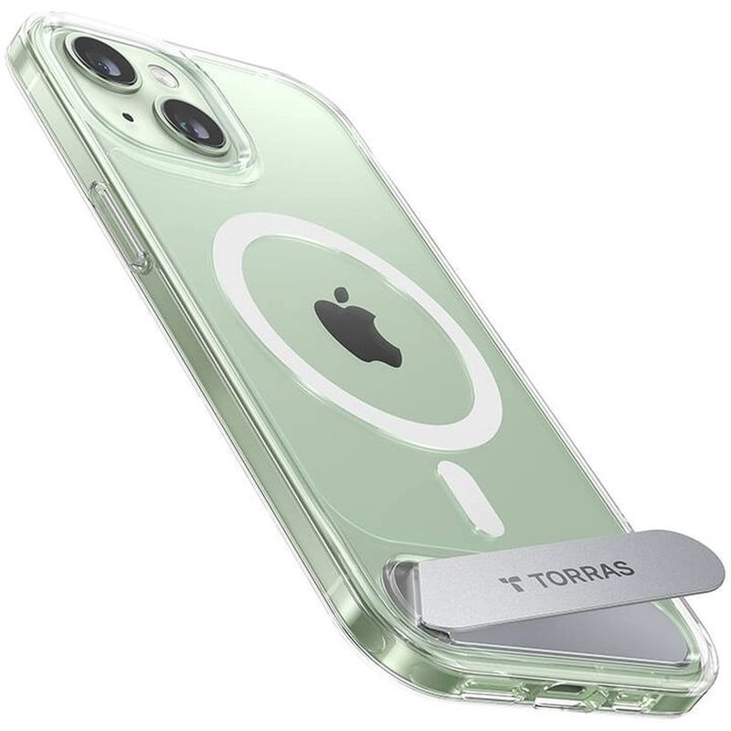 TORRAS Θήκη Apple iPhone 15 - TORRAS Upro Pstand - Διάφανο