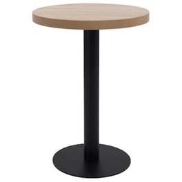 Vidaxl Τραπέζι Bistro Ανοιχτό Καφέ 60 Εκ. Από Mdf