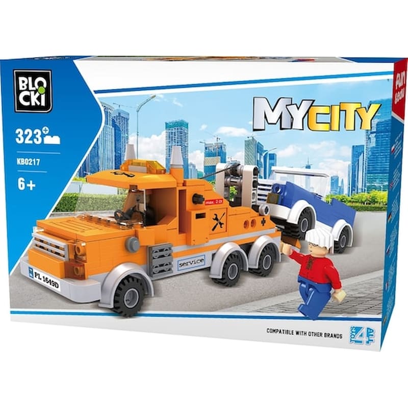 Blocki Mycity Οδικό Μπλοκ 323 Τεμάχια Kb0217