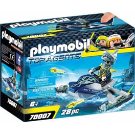 PLAYMOBIL® Top Agents SHARK Team Aqua Scooter (70007)