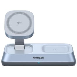 Ασύρματος Φορτιστής UGreen UGR55677 2 in 1 25W - Μπλε