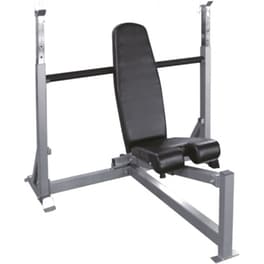 Ρυθμιζόμενος Πάγκος Γυμναστικής Amila Adjustable Olympic Bench Press 93704 154x125x147cm - Μαύρο