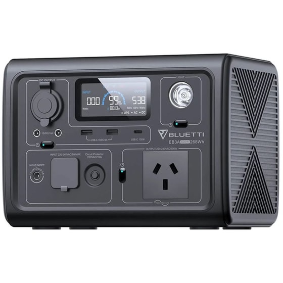 Bluetti Power Station EB3A Χωρητικότητας 268Wh - Μαύρο image 2