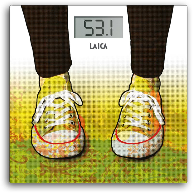 Ζυγαριά Σώματος LAICA PS1079 Κίτρινο