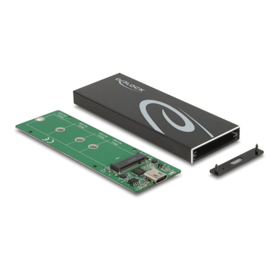 Delock 42003 Θήκη Σκληρού Δίσκου Μ.2 SATA Σύνδεση USB 3.1 Type-C image 1