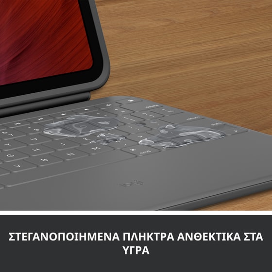 Logitech Rugged Folio Πληκτρολόγιο για iPad 10.9" 10th Gen - Γραφίτης image 1