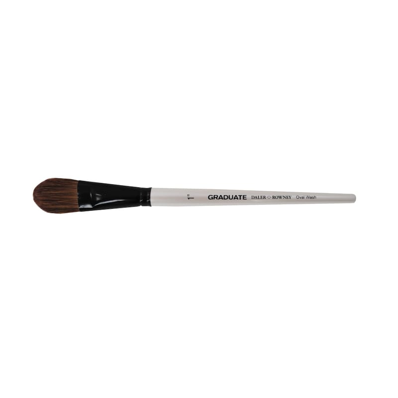 DALER ROWNEY Graduate Synthetic Oval Wash 1