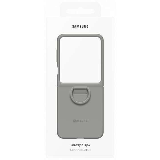 Θήκη Samsung Galaxy Z Flip6 - Samsung Silicone Case - Gray image 6