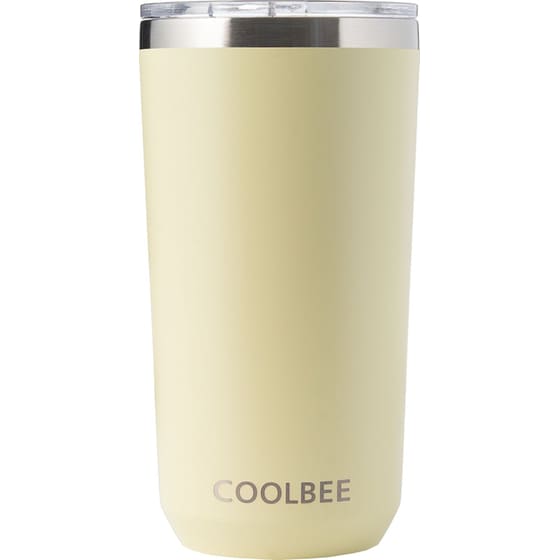 Κούπα Θερμός Coolbee Ανοξείδωτη Μπεζ 500 ml image 1