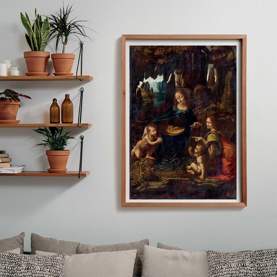 Παζλ Clementoni Museum Collection Leonardo da Vinci: Η Παναγία των Βράχων (1000 Κομμάτια) image 3