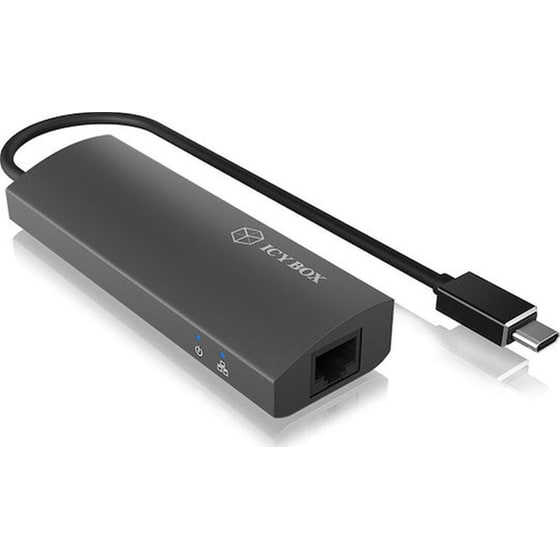 Icy Box IB-HUB1406-C USB Hub 3-Port USB 3.0 συμβατό με Type-C image 2