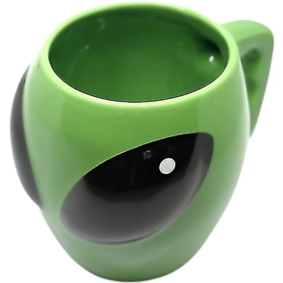Κούπα 3D Εξωγήινος Κεραμική 400 ml - Πράσινο image 4