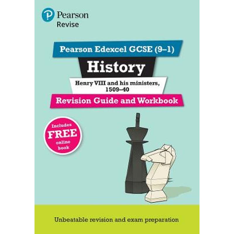 Pearson REVISE Edexcel GCSE History Henry VIII Revision Guide and