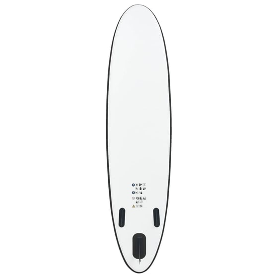 Φουσκωτή Σανίδα SUP VidaXL 300 x 72 cm - Μαύρη image 3