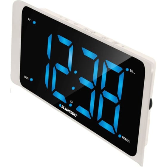 Φορητό Radio Ξυπνητήρι Blaupunkt CR16WH - Μαύρο image 1