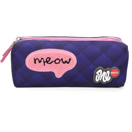 Κασετίνα Οβάλ Lycsac Cat Meow Διπλή