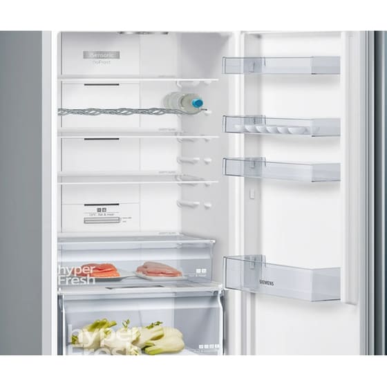 SIEMENS KG39NVIEC Full No Frost 368 Lt Brushed Steel Antifinger Ψυγειοκαταψύκτης image 4