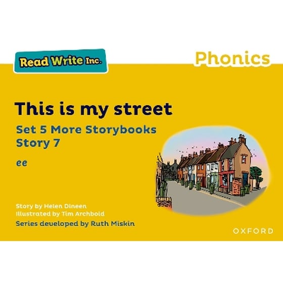Read Write Inc Phonics: Yellow Set 5 More Storybook 7 This is my street image 0