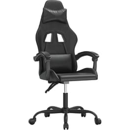 Καρέκλα Gaming VIDAXL 3143826 από Τεχνητό Δέρμα - Μαύρη