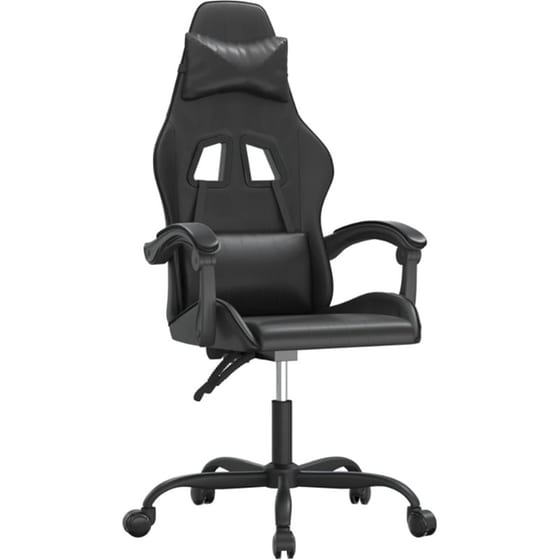 Καρέκλα Gaming VIDAXL 3143826 από Τεχνητό Δέρμα - Μαύρη image 0