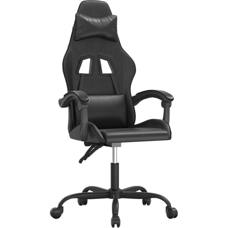 Καρέκλα Gaming VIDAXL 3143826 από Τεχνητό Δέρμα - Μαύρη