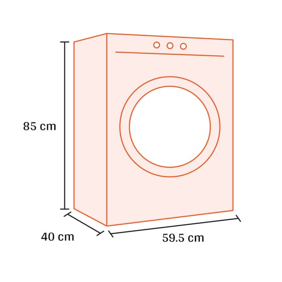 INVENTOR GX0712A 7kg 1.200 Στροφές Λευκό Πλυντήριο Ρούχων image 2