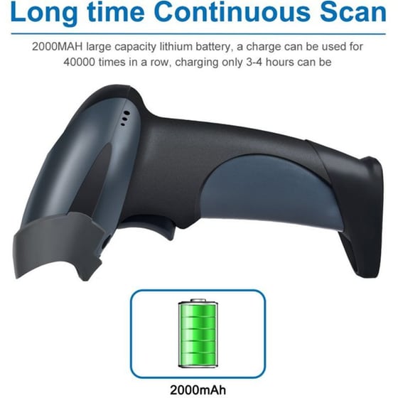 NETUM NT-M20BT Scanner Χειρός  Ασύρματο Ανάγνωση 1D Barcodes image 3