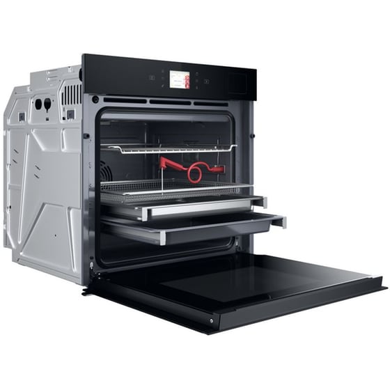 WHIRLPOOL WOI11P8FHT2SBAF 73 Lt Μαύρο Εντοιχιζόμενος Φούρνος Άνω Πάγκου image 1