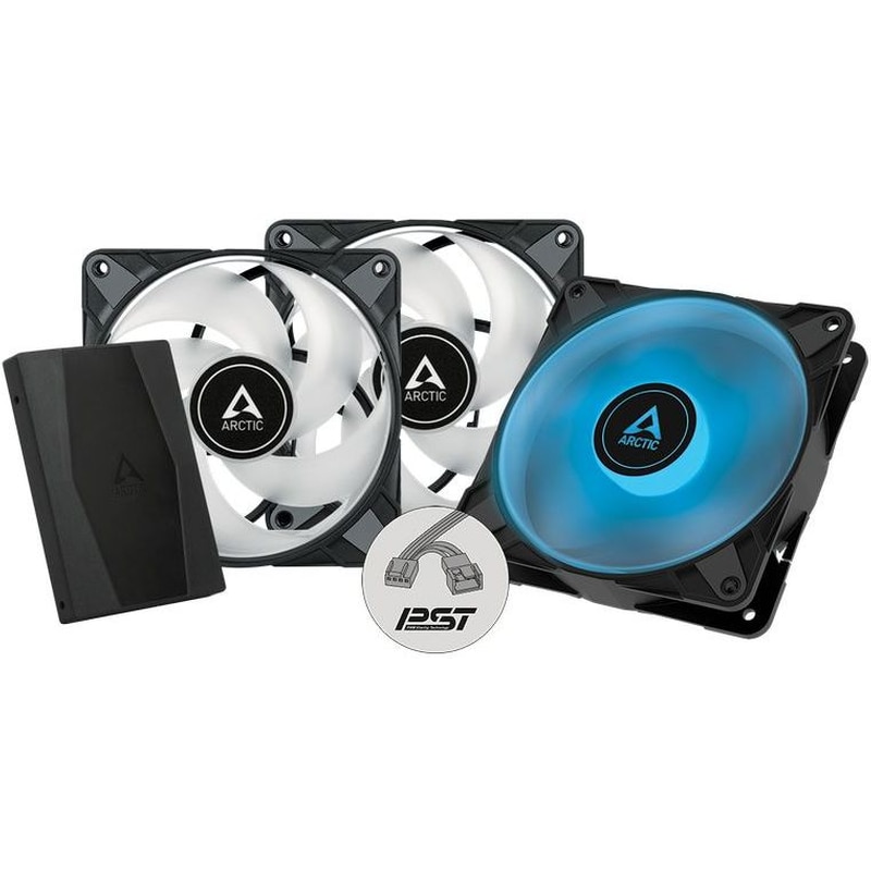 ARCTIC Case Fan ARCTIC P12 PWM PST RGB - Μαύρο