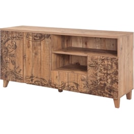Έπιπλο Τηλεόρασης 24Mall Mare Atlantic Pine από Μοριοσανίδα 160x45x65 cm - Καφέ