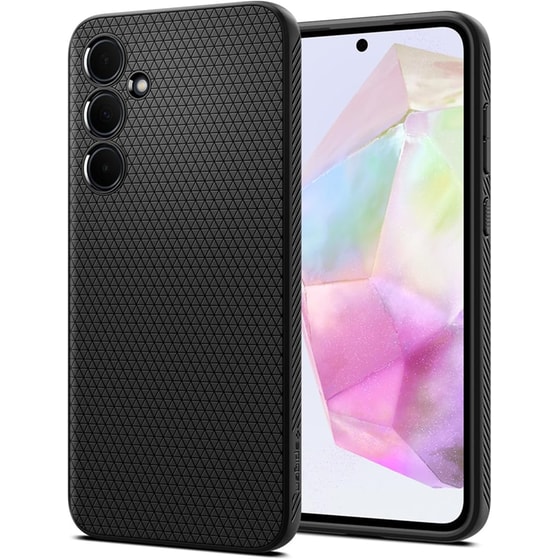Θήκη Samsung Galaxy A35 - Spigen Liquid Air - Matte Black image 0
