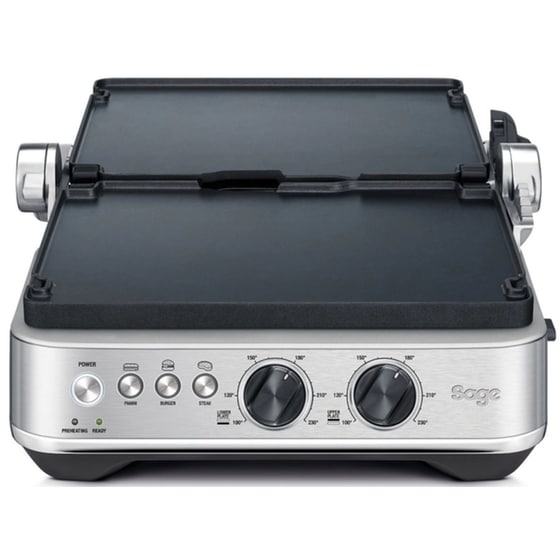 SAGE The BBQ & Press™ Grill SGR700BSS 1800 W Ασημί Τοστιέρα Γκριλιέρα image 1