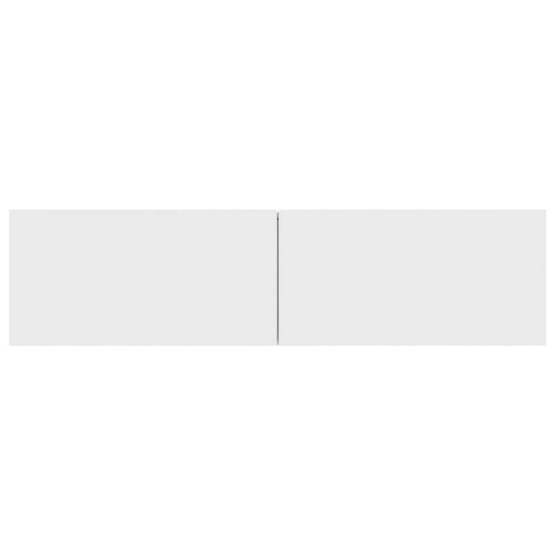 Έπιπλο Τηλεόρασης VidaXL από Μοριοσανίδα 120x30x30cm - Λευκό