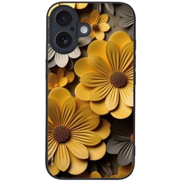 Θήκη Apple iPhone 16 - Sonique 3D Flower Series - Κίτρινο