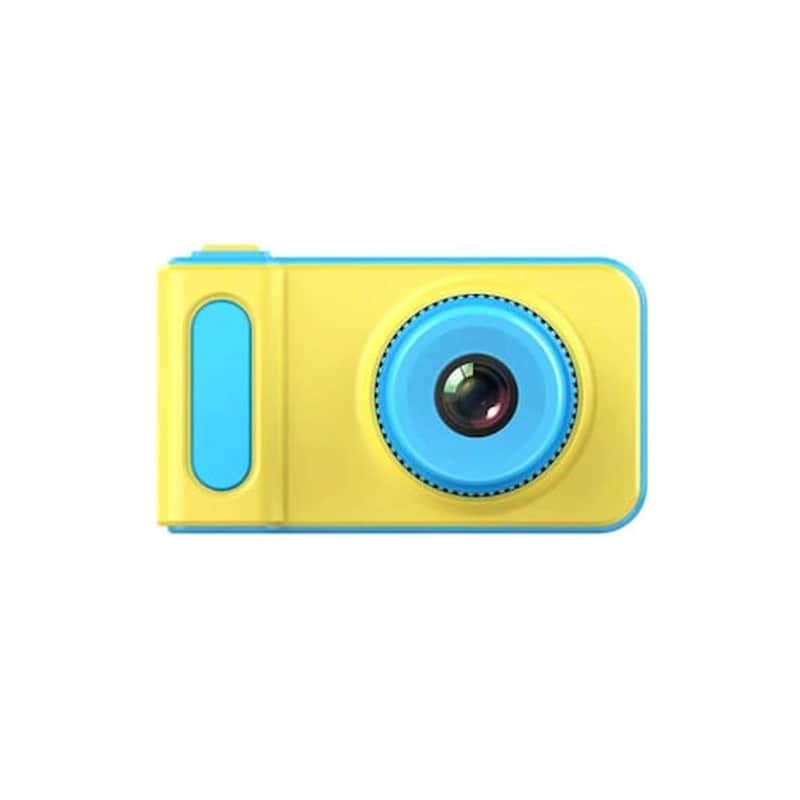 Παιδική Φωτογραφική Μηχανή Και Κάμερα Με Οθόνη Lcd Σε Μπλε Χρώμα, 8×4.5×4.5 Cm, Td-kd001