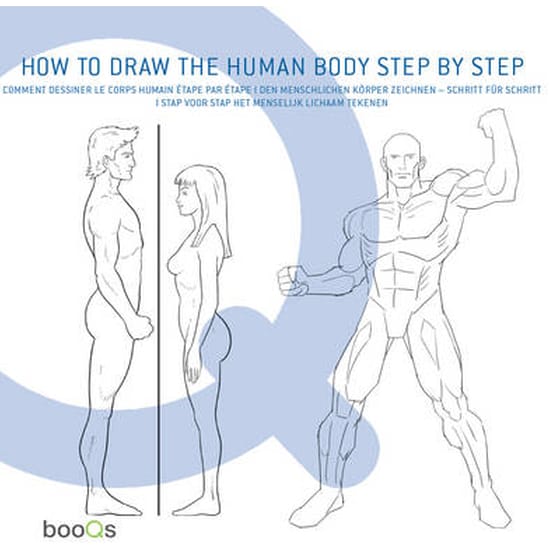 HOW TO DRAW THE HUMAN BODY STEP BY STEP - Guinot~Sergio | Public βιβλία