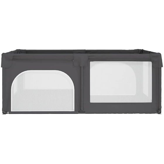 Παρκοκρέβατο VidaXL Σκούρο Γκρι image 1