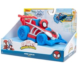 Jazwares Spidey Pull Back Όχημα Με Φιγούρα Spiderman 15cm